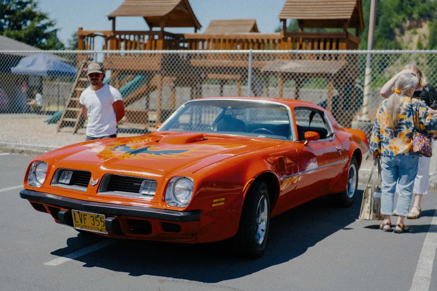 Classic car parked at Hot Rods and Dad Bods 2026, photo 16.