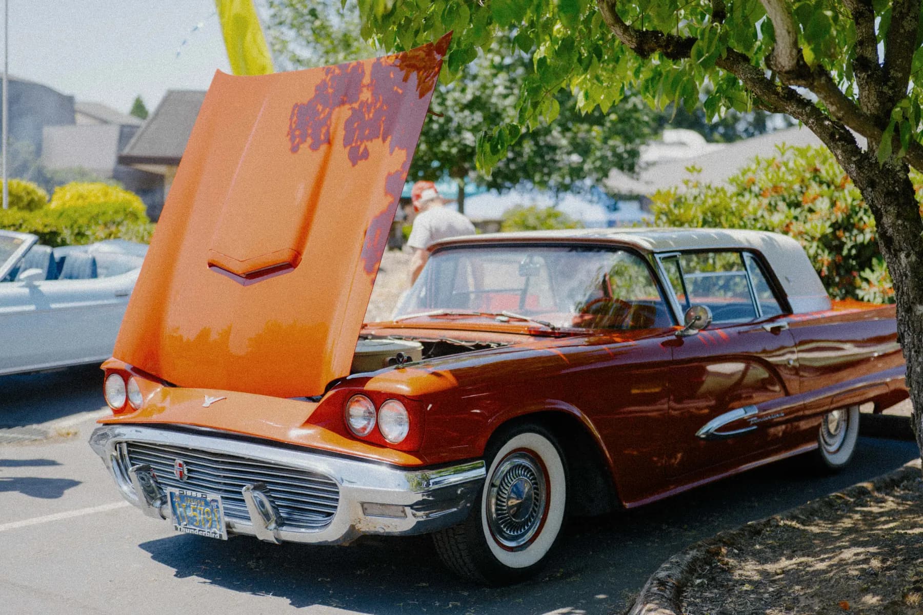 Classic car parked at Hot Rods and Dad Bods 2026, photo 38.