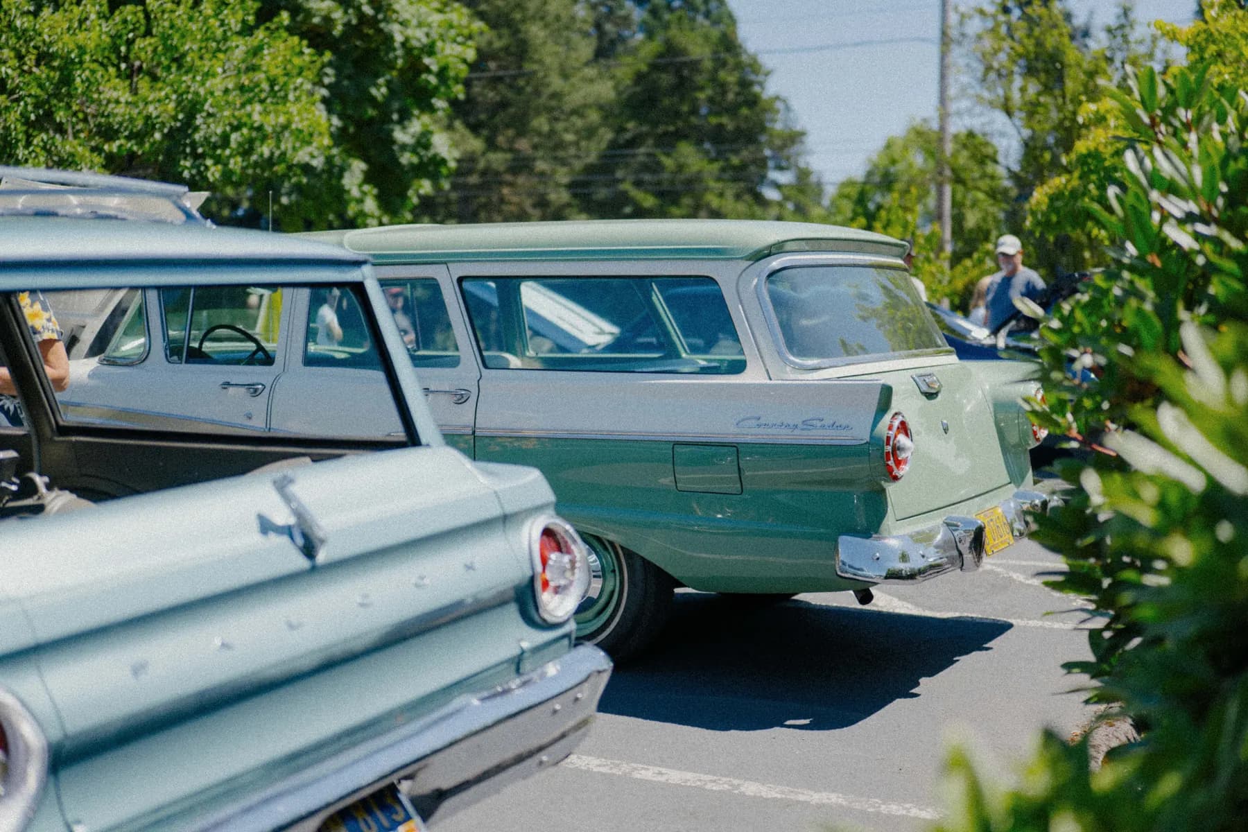 Close-up detail from a classic car at Hot Rods and Dad Bods 2026, photo 44.