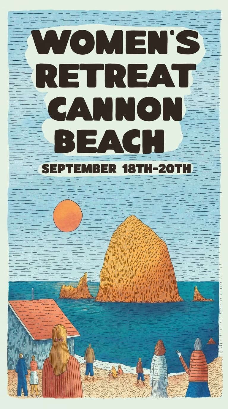 Cannon Beach Women's Retreat 9:16 asset
