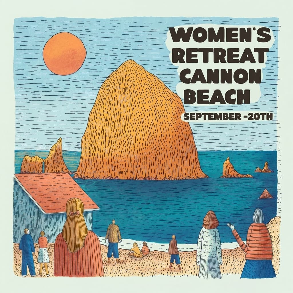 Cannon Beach Women's Retreat Square asset